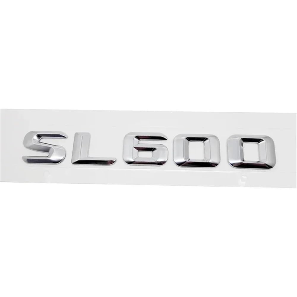YTQMoreBNZ YYDStes Car Rear Trunk Stickers Compatible With Mercedes Benz SL350 SL400 SL450 SL500 SL550 SL600
