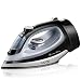 AICOK Steam Iron, 1700W Professional Iron for Clothes with Retractable Cord, Variable Temperature and Steam Control, Non-Stick Soleplate, Anti-Drip & Self-Cleaning, 2019 Upgraded