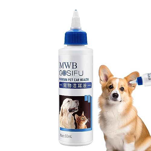 orelha cachorro, para enxaguar as orelhas calmante para gatos, ouvido e gotas para cães pequenos, cã