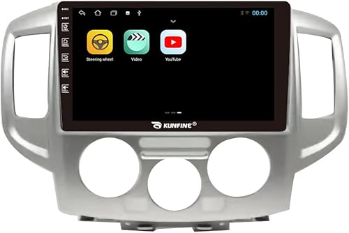 Miniatura 4 de Kunfine Coche Android Navegación Estéreo GPS Radio Reverse Cámara Pantalla 9 "IPS Pantalla Táctil Headunit Tablet Pad Media Player para Nissan Nv200