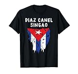 Diaz Canel Singao Anticomunismo Libre Cuba Libertad Vintage Camiseta
