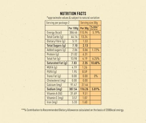 Image of Nourish Organics NYC Pizza Protein Puffs | 12g Plant Protein per Pack | Baked, Not Fried | Made with Chickpea, Brown Rice & Maize | No Maida, No Palm Oil | Gluten-Free Snack with Italian Pizza Flavour | 60g (Pack of 4)