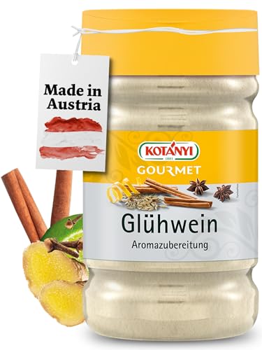 Kotanyi Glühwein Gewürz Extrakt, Gewürze für Großverbraucher und Gastronomie, 1200 ccm