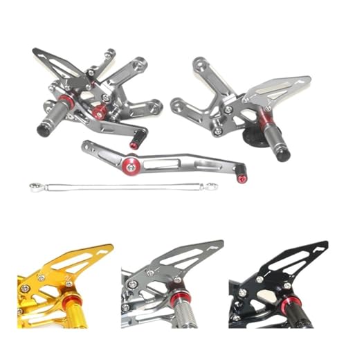 Commandes de Moto Repose-Pieds Réglables Aluminium R6 2006-2016
