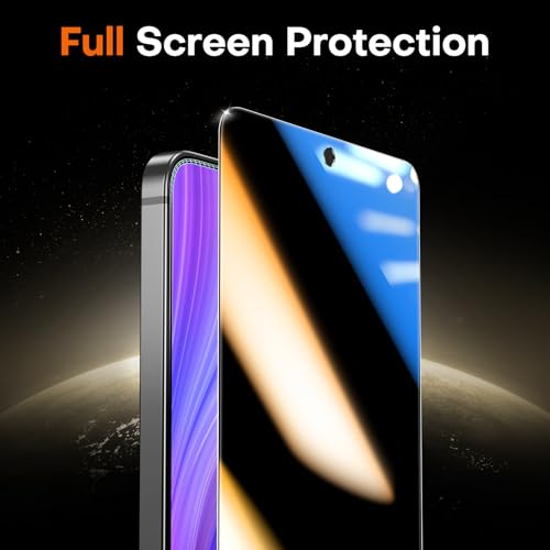 Image of TOCOL Privacy Screen Protector for Samsung Galaxy S26 Plus, 9H Hardness Military Grade Shatterproof HD Tempered Glass Easy Installation Case Friendly 2 Pack