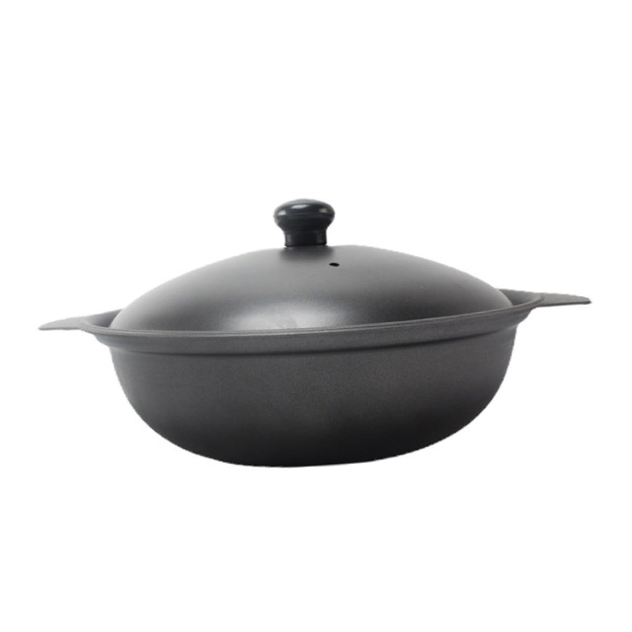 Casseruola con Riscaldamento Uniforme in Ghisa Smaltata con Coperchio Pentola di Ferro e Conservazione Energia, per Riso e Pollo Brasato
