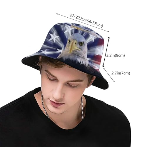 Image of Bucket Hat for Women Men, Fashion Print Outdoor Beach Hat Packable Sun Cap for Travel Hiking