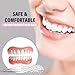 Silicone Reline Denture Set, Temporary Veneers Kit for Women and Men, Tooth Replacement Kit, Nature and Comfortable Temporary