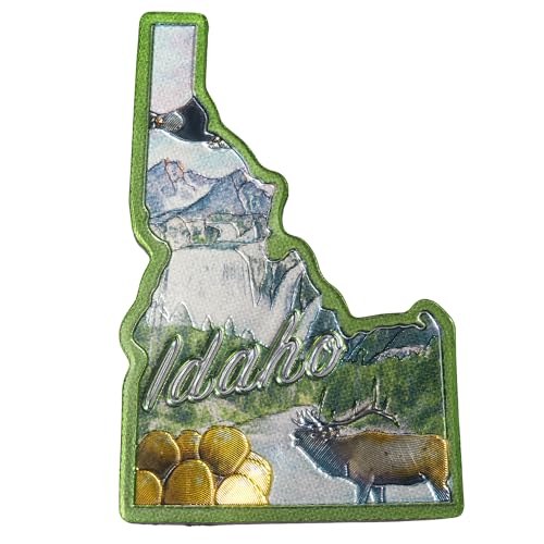 Imán Decorativo de Idaho para Refrigerador 2 Pulgadas miniatura 1