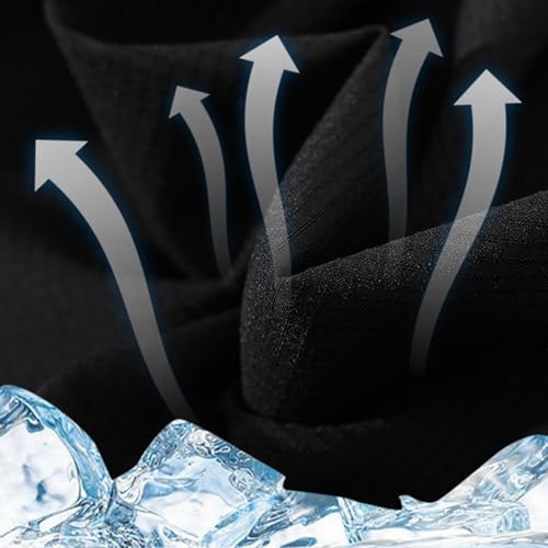 Casual Pants for Men Summer Lightweight Straight Leg Pant Solid Color Drawstring Elastic Waist Long Pants with Pockets3