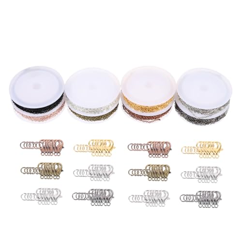 Kit chaînes fabrication de bijoux DIY idéal pour fabriquer des cadeaux
