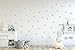 Punkte Set 70er an der Wand Wandtattoo Polka Dots Tupfen Babyzimmer Wandsticker Vinyl DIY Wandaufkleber (Beige)