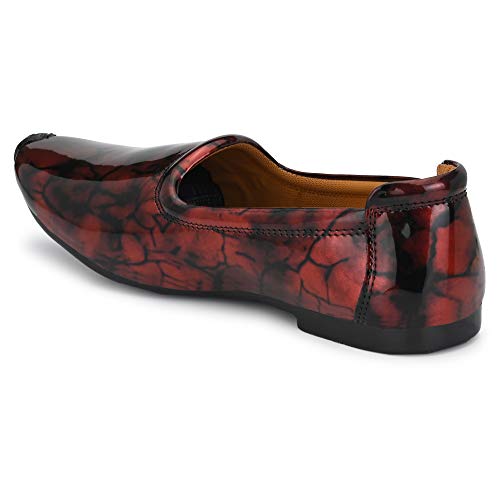 Image of Vellinto Leather Royal Look Patent Leather Shoes for Men | Men's Comfortable Patent Leather
