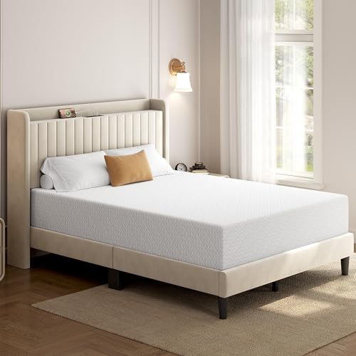 Yaheetech Queen Mattress 12 Inch Cooling Gel Memory 3 Layer Foam Mattresses