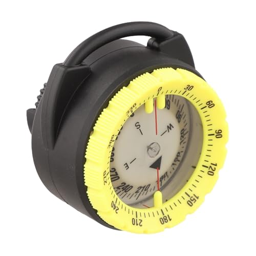 Boussole de plongée lumineuse avec fenêtre de lecture pour navigation à 50m