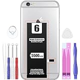 EMNT （5500mAh） Battery for iPhone 6, (Model:A1586,A1589,A1549) High Capacity Than Others Replacement Battery with Complete Repair Tool Kit and Instructions.la