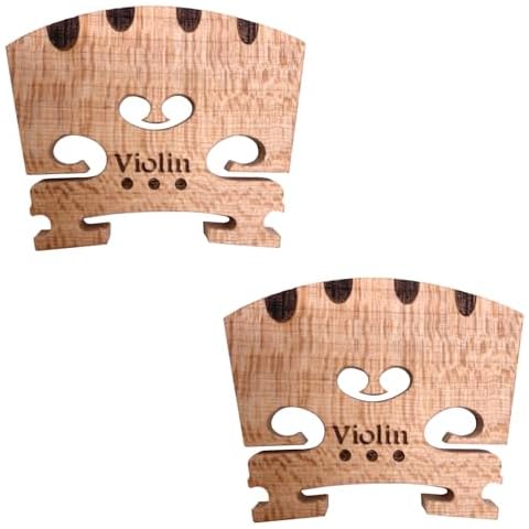 TUOREN 4/4 Maple Violin Bridge Replacement Cover