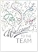 25 Employee Welcome Cards - Fun Confetti Design - 26 White Envelopes - FSC Mix