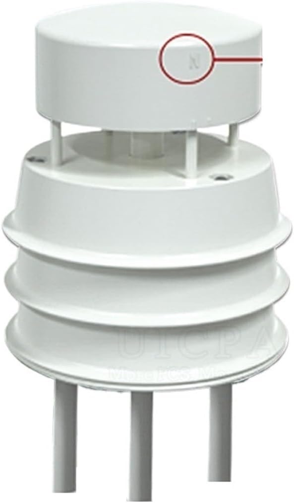 Ultrasonic Wind Speed and Direction Sensor Module Output RS485 0-5V 0-10V 4-20mA 0-40m/s Detection Weather Station Transmitter(0-5V Output)