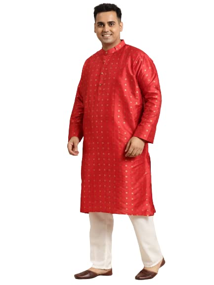 Image of SOJANYA Men Kurta Pyjama With Nehru Jacket
