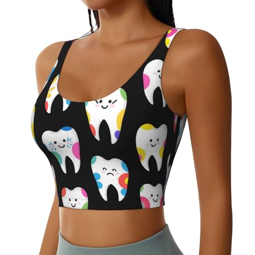 Women Girls Cozy Yoga Bra Athletic Tank Tops for Gym Running2