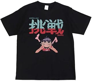 [Charnal] ゴリラズ Gorillaz tシャツ 映画 Tシャツ バンドＴシャツ メンズ レディース Tシャツ 半袖 夏服 丸首 スポーツ トップス プリント コットン 通気 快適 おしゃれ 大きいサイズ 男女兼用