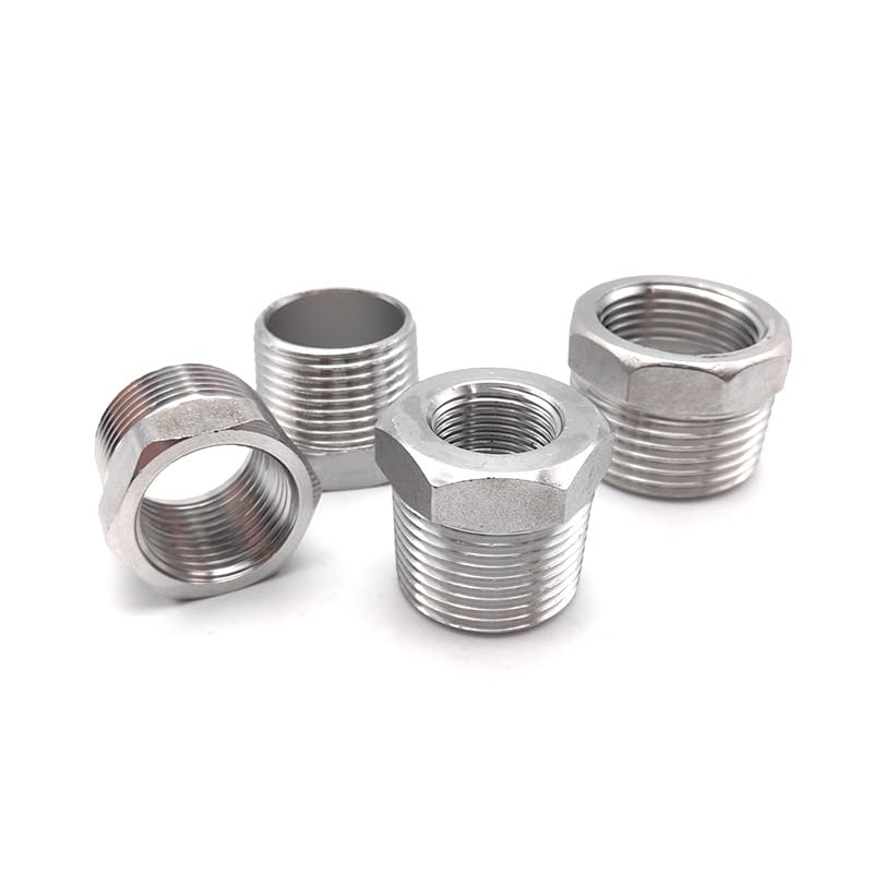 1pc DN50(M)-DN32(F) Heart Reducer Bushing BSP Male/Female Thread SS304 Stainless Steel Pipe Fittings LLBOGRGGN