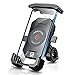 LUROON Support de Vélo Moto, Support Telephone Velo 360° Rotation Anti-Vibrations Support Moto Telephone Support Téléphone de Vélo pour 4.0-7.0 Pouces Smartphones