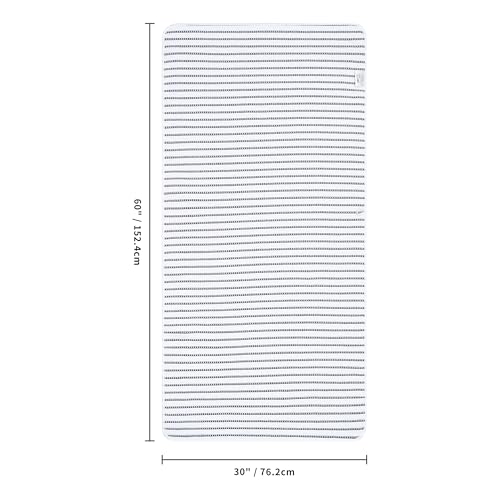 POLYTE 430 g/m² mikrofibra oversize szybkoschnący niestrzępiący się ręcznik kąpielowy, 152 x 76 cm, 4 szt. (splot waflowy)