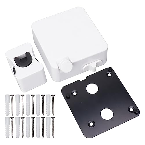 Wäscheleine Ausziehbar Wand Wäschetrockner Einziehbare Wäscheleine Edelstahl für Garten, Balkon, Badezimmer oder Waschküche, Trockenlänge von 6 m (9026W Weiß)