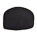 VOBOOM Men's Cotton Flat Ivy Gatsby Newsboy Driving Hat Cap (Style2-Black)