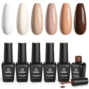 brown gel nail polish