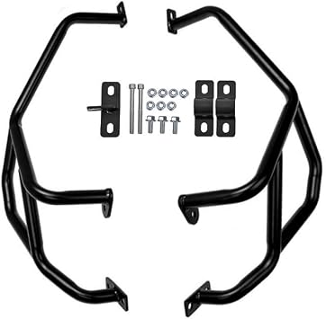 Motorcycle Upper Lower Engine Guard Crash Bar Fit For Benelli For TRK251 For TRK 251 For BJ250 2018-2020 Bumper Frame Protector Crash Bars(Upper)