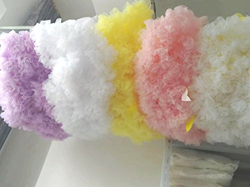 image for FOLOBE Adult Luxurious Soft Chiffon Petticoat Tulle Tutu Skirt Women's