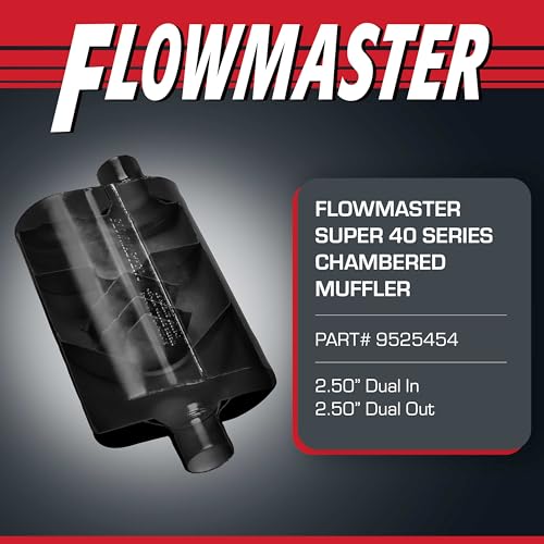 Image of Flowmaster Super 40 Series Chambered Muffler - 2.50 inch Dual In /Dual Out