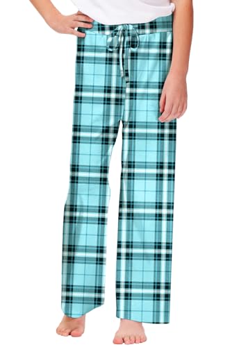 Image of Remimi Girl Boy Plaid Pants Drawstring Summer Casual Loose Bottoms 5-14 Years