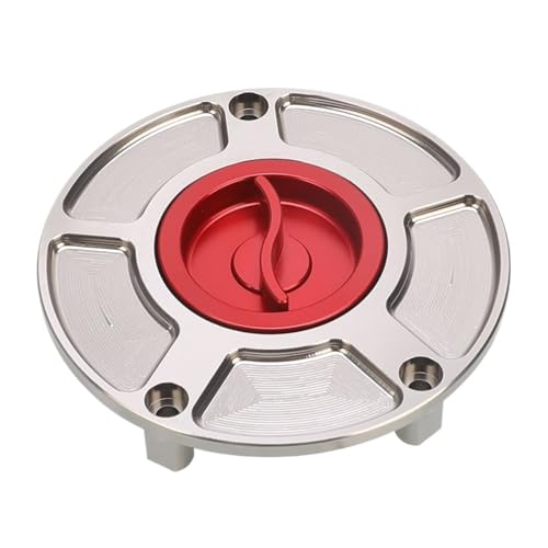 �^���N�L���b�v CFMOTO 450SR 450SS 4500NK 2022 CLX-700 2023 2024 �I�[�g�o�C�R���K�X�^���N�L���b�v�J�o�[�ɓK�� �K�\�����^���N�L���b�v(Silver Red)