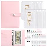 Budget Binder with Zipper Envelopes - Crocodile Money Organizer, Cash Saving Book Budgeting Planner,