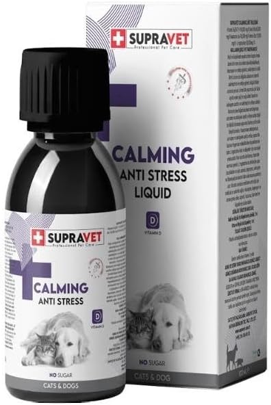 Supravet Anti Stress Kedi Ve Köpekler İçin Sıvı Sakinleştirici Damla 100ml