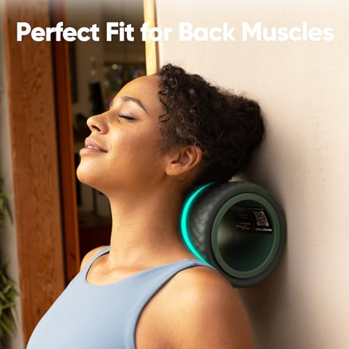 FitBeast Back Roller - Deep Tissue Massage Wheel, Yoga Wheel & Back Stretcher for Pain Relief (6'') - Image 3