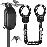 Honszex Scooter Lock, Bike Locks High Security with Key, 36.22inch Heavy Duty Bike Lock Chain, Accessories for e-Bikes & e-Scooters, Lock for Bicycle, E-Bike, Electric Scooter