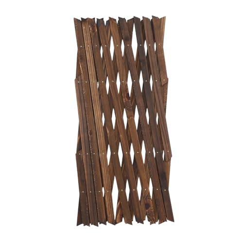 TOYANDONA Wooden Garden Trellis for Outdoor Decor 55x12.3 Natural Cedar