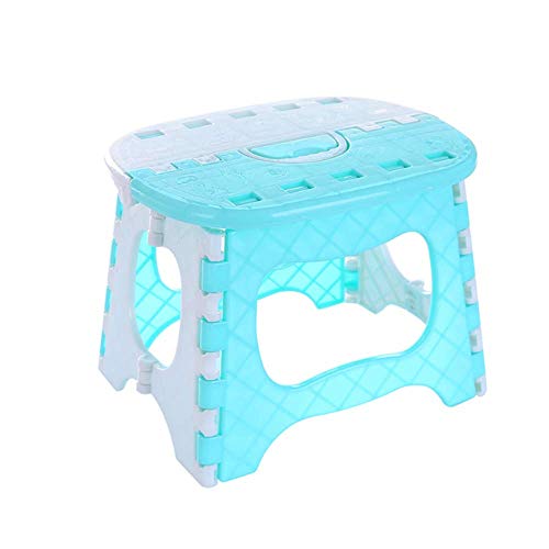 kabinga YM 102 plástico Simple, Banco pequeño de baño, Taburete de Pesca Plegable portátil para Adultos al Aire Libre para niños, Azul, Unisex-Youth, M Cover