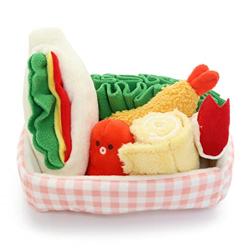 ペットパラダイス 犬 おもちゃ 知育玩具 洋風 サンドイッチ お弁当 ノーズワーク トイ 758-35595