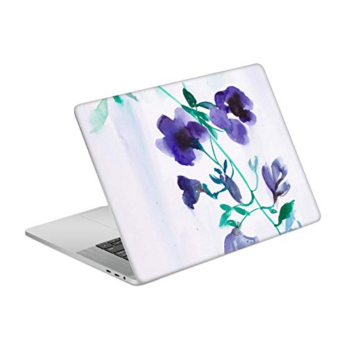 Autocollant MacBook Pro 15.4 contre rayures au motif fleurs