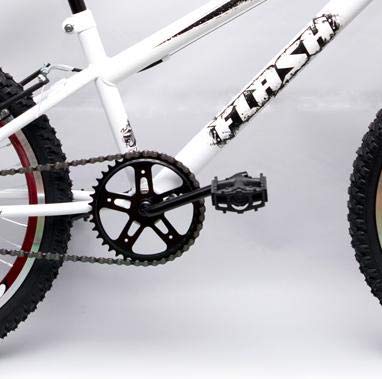 Bicicleta Garra Flash Suspensão Bmx Aro 20 Branca