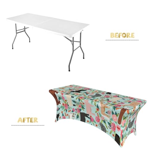 Housses de table extensibles pour protéger et décorer vos tables de 1,8m