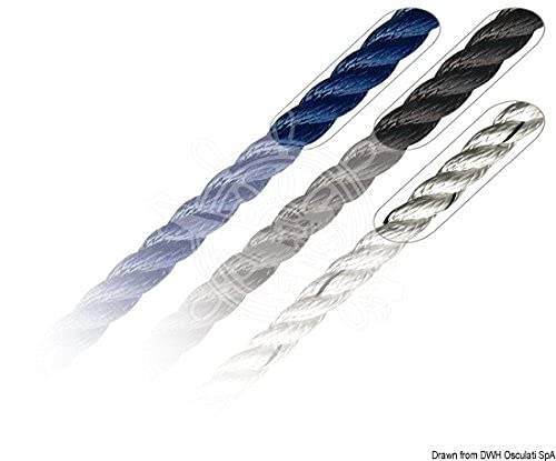 Cordage de prestige MARLOW noir 8 mm l'excellence de l'amarrage haut de gamme