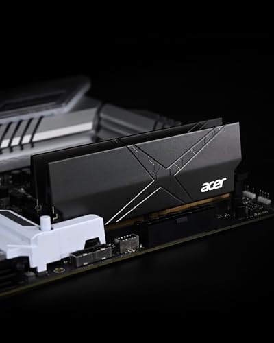 Image of Acer HT200 DDR5 RAM 32GB (16GBx2) 6000MHz CL30 PC5-48000, Intel XMP 3.0 AMD Expo Compatible Computer Memory - BL.9BWWA.439
