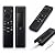 BN59-01455A Solar Voice Remote Replacement Compatible with Samsung Smart TV – Bluetooth, USB-C Rechargeable, Voice Search – for Neo QLED, Crystal UHD, OLED 4K – Black
